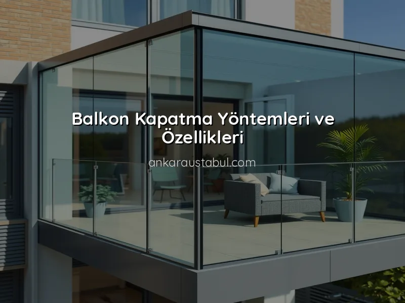 Balkon Kapatma Yöntemleri: Hangisi Sizin İçin En İyisi?