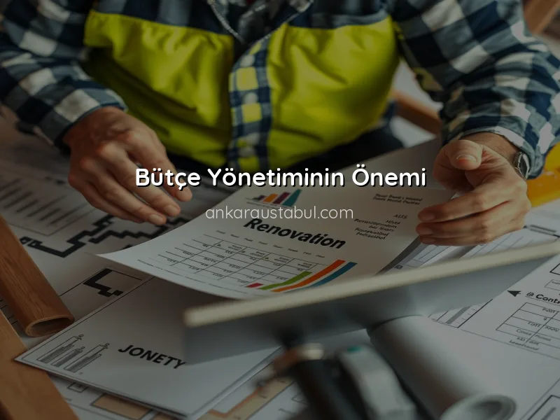 Anahtar Teslim Tadilat Projelerinde Bütçe Yönetimi