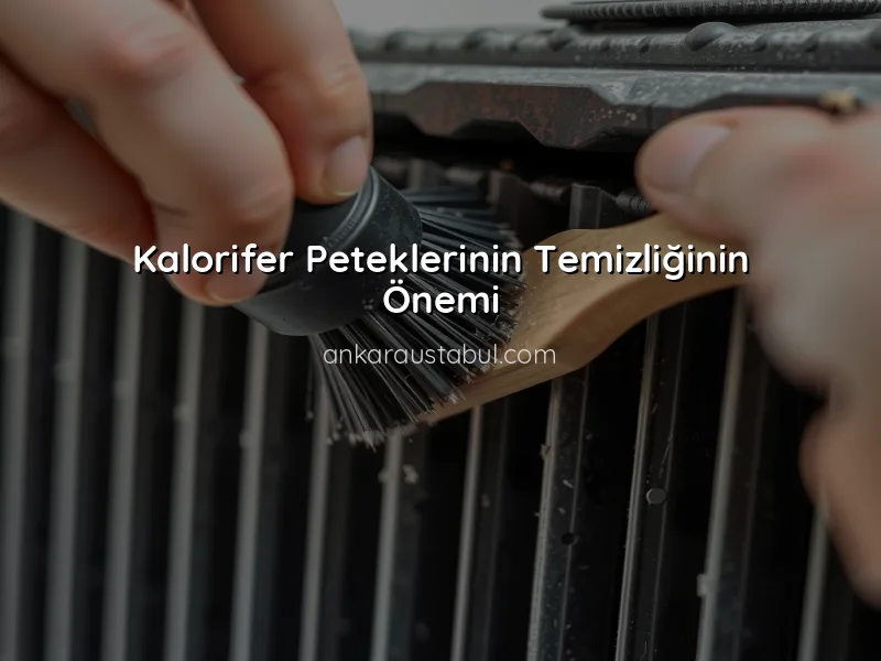 Kalorifer Peteklerini Temizlemenin Yöntemleri