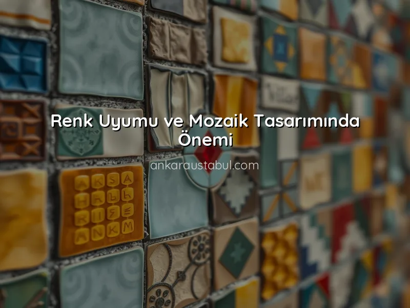 Mozaik Tasarımında Renk ve Desen Uyumu