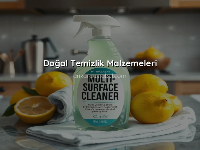 Derin Temizlikte Kullanılacak En Etkili Temizlik Malzemeleri