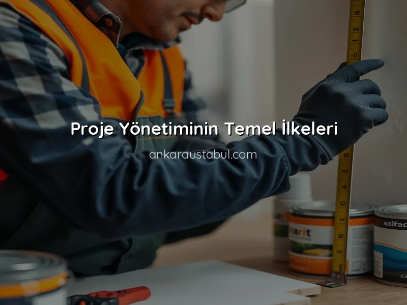 Proje Yönetimi: Tadilatınızda Adım Adım İlerleme
