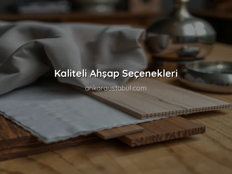 Özel Mobilya İmalatı: Tercih Edilmesi Gereken Malzemeler