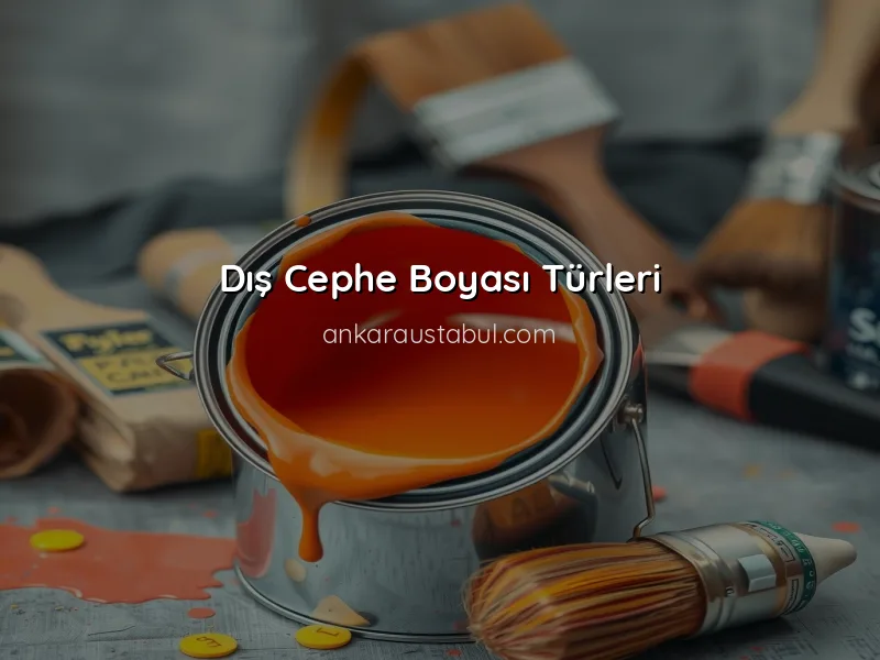 Dış Cephe Boyası Türleri ve Kullanım Alanları