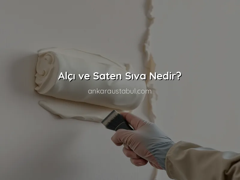 Alçı ve Saten Sıva Farkları: Hangisi Tercih Edilmeli?