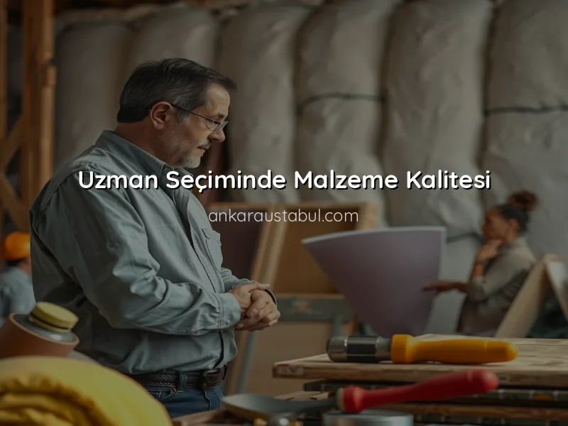 Ankara'da Isı Yalıtımı İçin Uzman Seçerken Dikkat Edilmesi Gerekenler