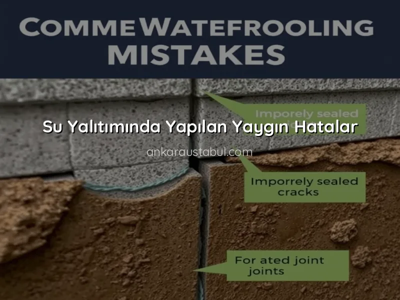 Su Yalıtımında Sık Yapılan Hatalar ve Çözümleri