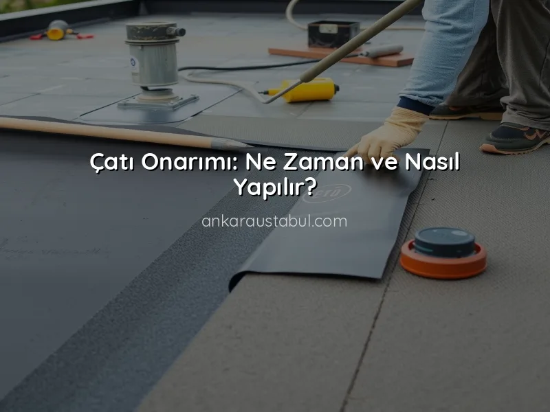 Çatı Onarımı ve Su Yalıtımı: İkisi Arasındaki Farklar