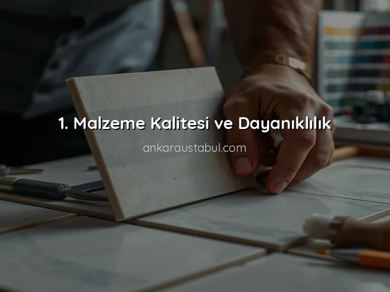 Seramik ve Fayans Seçiminde Dikkat Edilmesi Gereken 5 Önemli Nokta