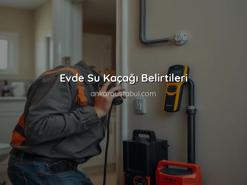 Evde Su Kaçağı Belirtileri ve Alınması Gereken Önlemler