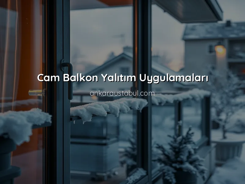 Cam Balkon Yalıtımı: Isı ve Ses İzolasyonu Sağlamak
