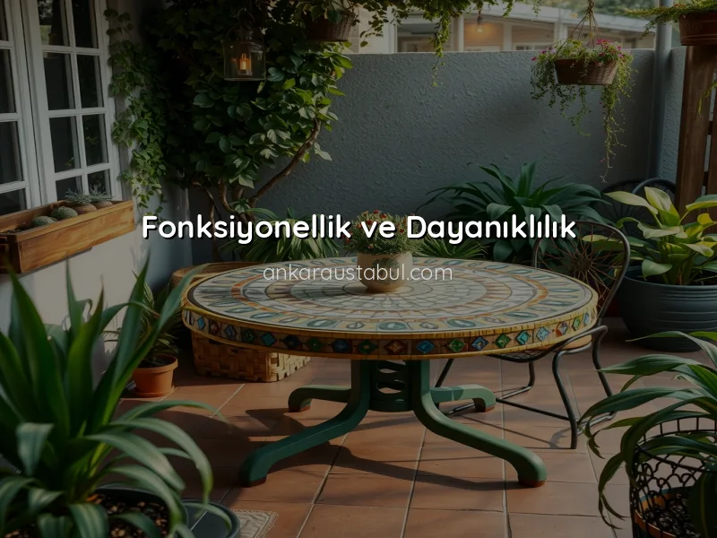 Mozaik Uygulamalarında Estetik ve Fonksiyonellik
