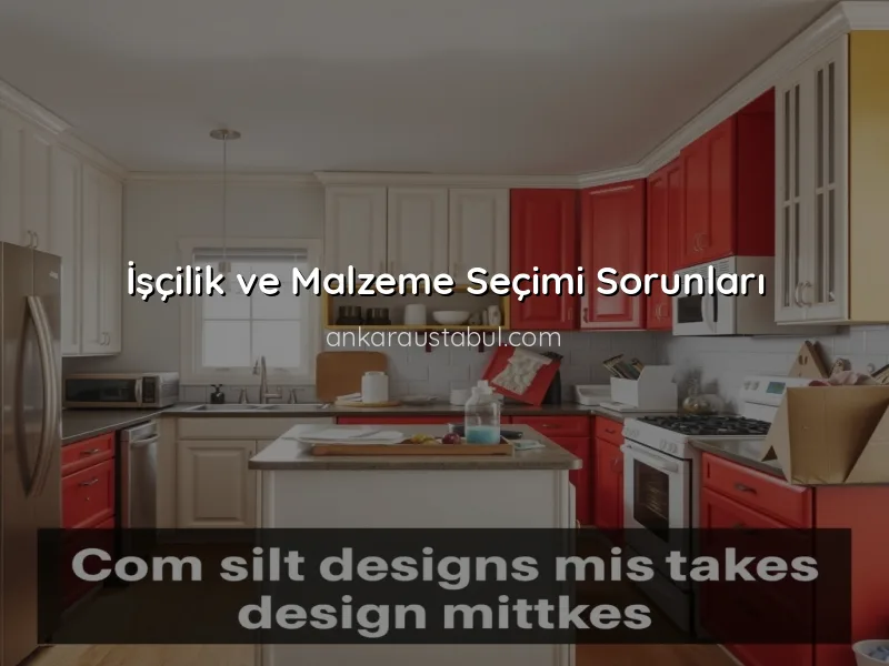 Tadilat Sürecinde Karşılaşabileceğiniz Yaygın Sorunlar