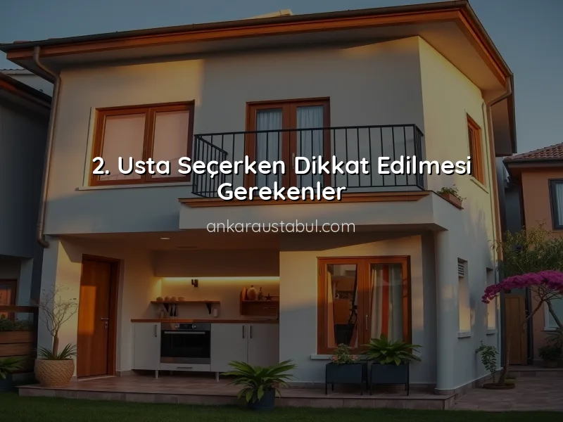 Çankaya'da Güvenilir Usta Bulmanın İpuçları