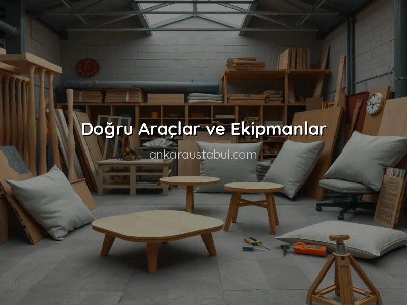 Farklı Mobilya Türleri İçin Montaj Teknikleri