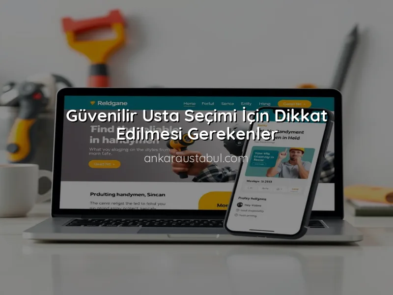 Sincan'da Hızlı ve Güvenilir Usta Bulma Rehberi