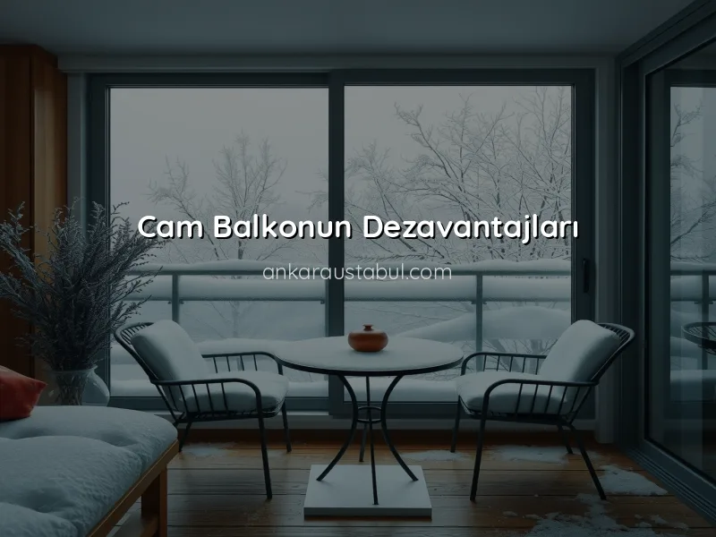 Cam Balkon Kullanmanın Avantajları ve Dezavantajları
