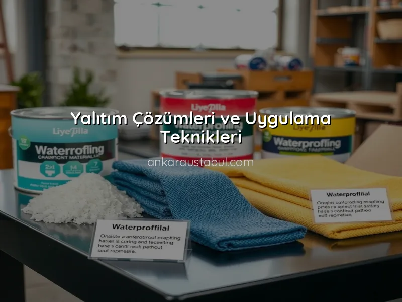 Su Yalıtımında Doğru Malzeme Seçimi Nasıl Yapılır?