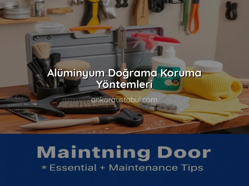 Alüminyum Doğrama Bakımı ve Uzun Ömürlü Kullanım İpuçları