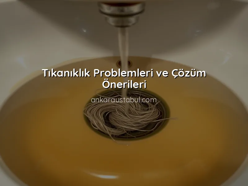 Su Tesisatında Sık Karşılaşılan Problemler ve Çözümleri