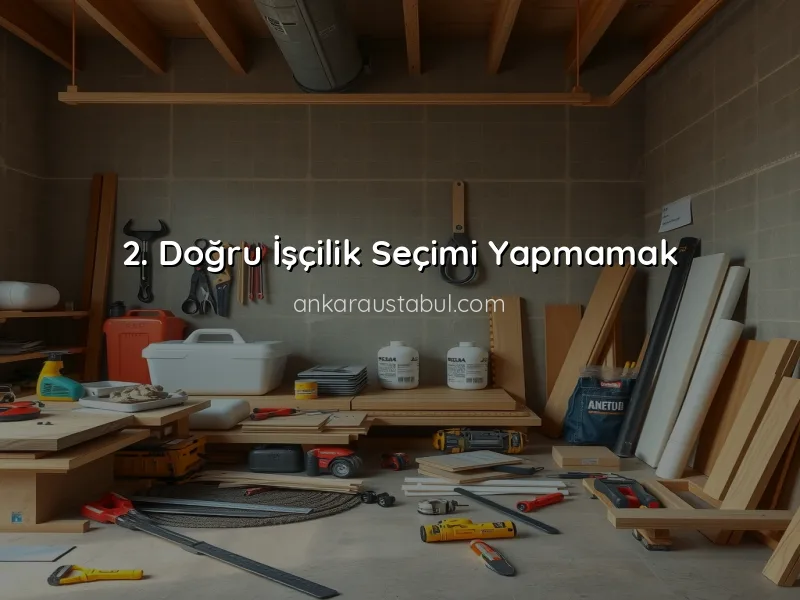 Ev Tadilatında Sık Yapılan Hatalar ve Kaçınma Yöntemleri