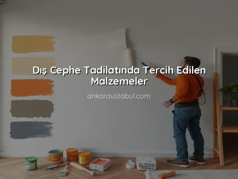 Ankara'da Ev Tadilatında Kullanılan Popüler Malzemeler