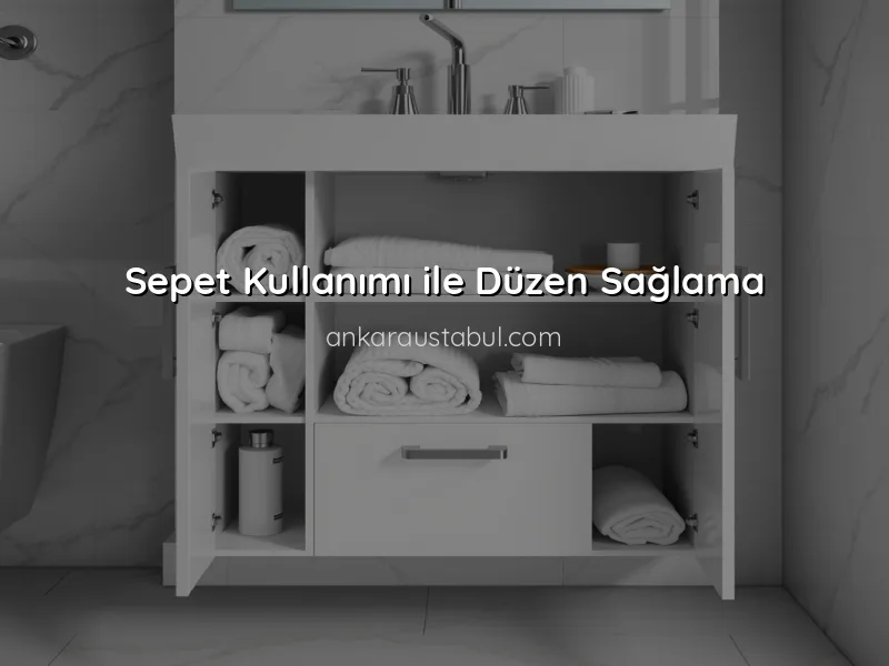 Banyoda Kullanılacak Pratik Depolama Çözümleri