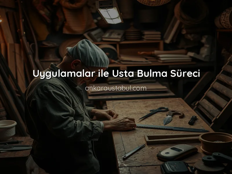 Ankara'da Usta Bulmanın Yeni Yolları: Online Platformlar ve Uygulamalar