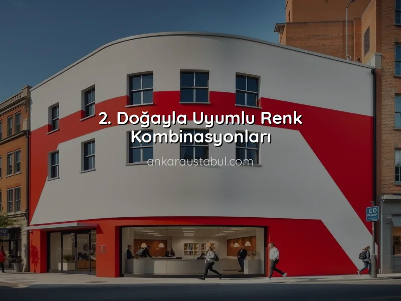 Bina Estetiği İçin En İyi Dış Cephe Boya Renk Kombinasyonları
