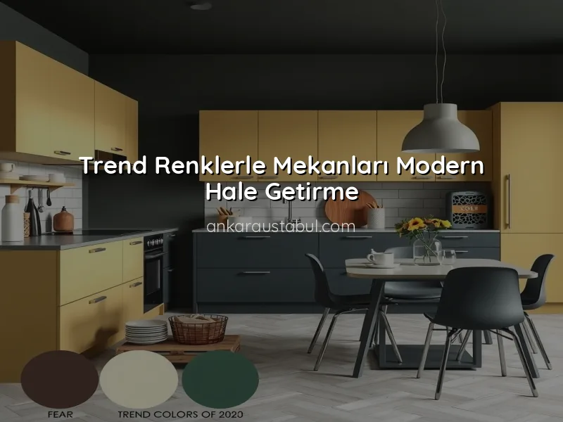 Yılın Renkleri: Dekorasyonda Trend Renkler Nasıl Kullanılır?