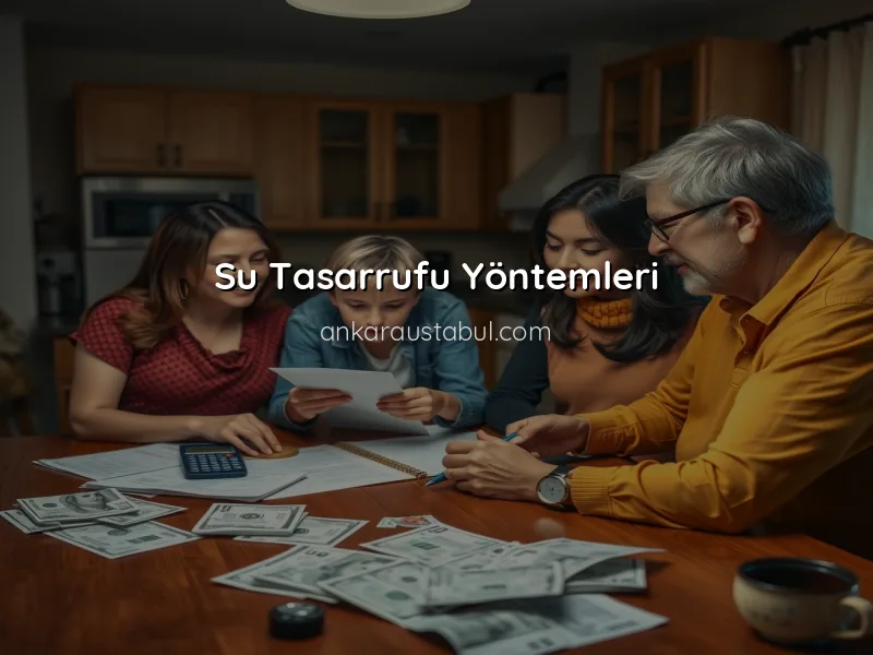 Yüksek Su Faturasının Sebepleri ve Çözüm Yolları