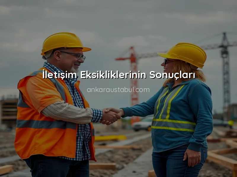 Proje Yönetiminde İletişimin Rolü: Müteahhit ve Müşteri İlişkileri