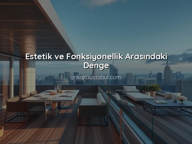 Alüminyum Sistemlerle Modern Balkon Tasarımları