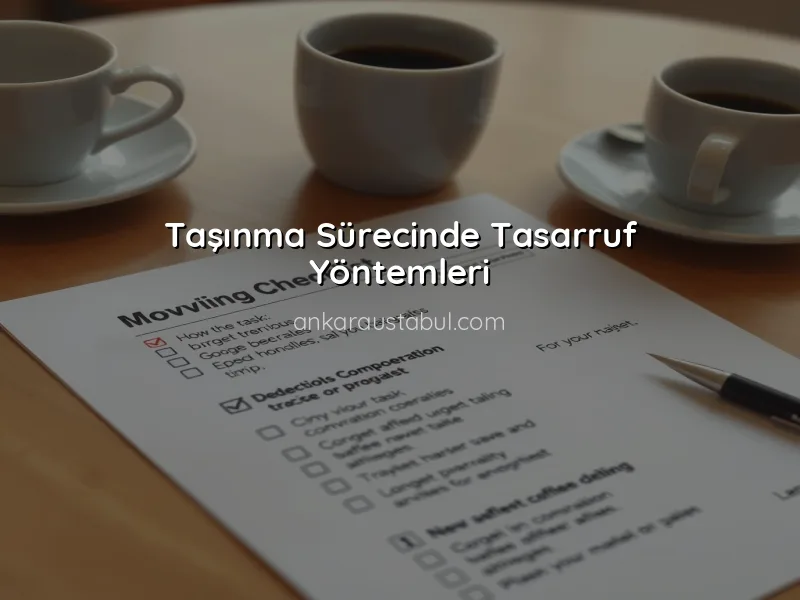 Ankara'da Taşınma Sürecinde Bütçe Planlaması Nasıl Yapılır?