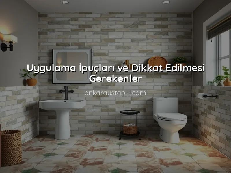Fayans Kaplama Yenileme: Adım Adım Rehber