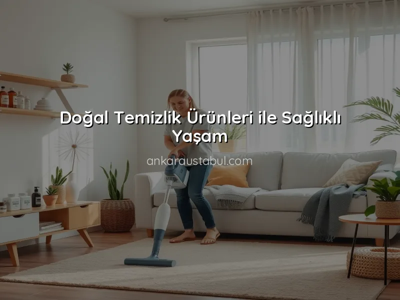 Ev Temizliği: Doğal Temizlik Ürünleri ile Uygulama Önerileri