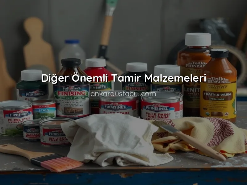 Mobilya Tamirinde Kullanılan En Etkili Malzemeler