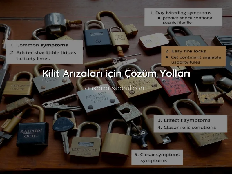 Kilit Arızaları: Belirtileri ve Çözüm Yolları
