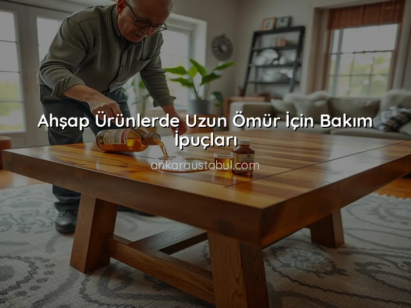 Ahşap Bakımı: Uzun Ömürlü Mobilyalar İçin İpuçları