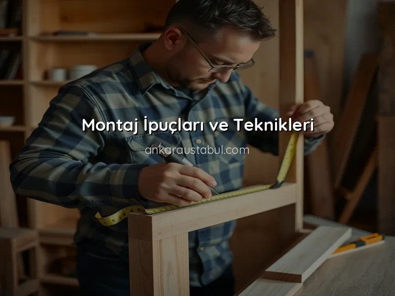 Mobilya Montajında Kullanılan Aletler ve İşlevleri
