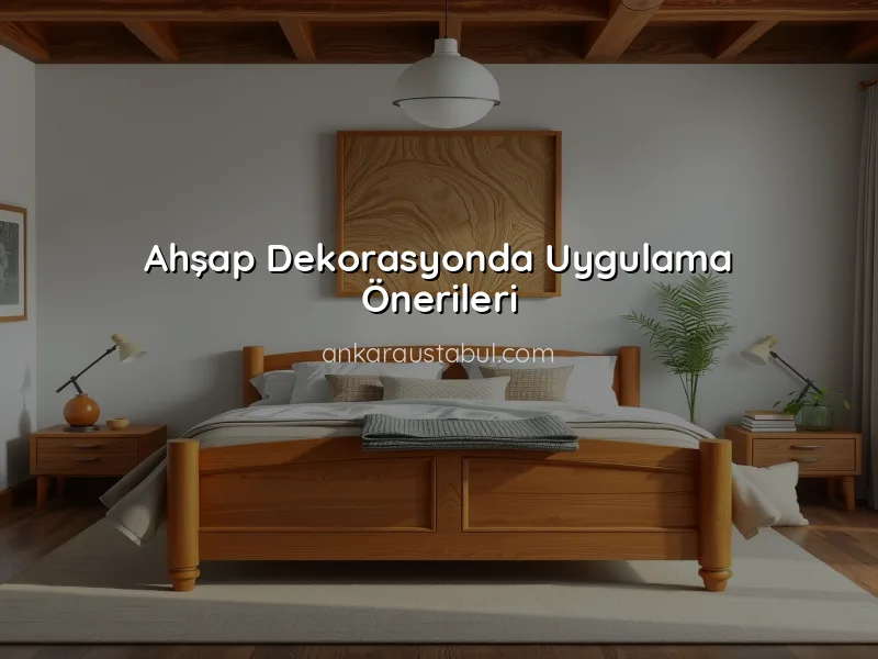 Ahşap Dekorasyon: Doğal ve Şık Tasarımlar