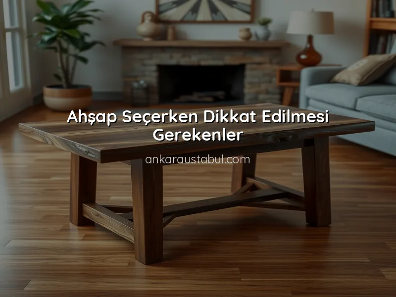 Ahşap Malzeme Rehberi: Hangi Ahşap Ne İçin Kullanılır?
