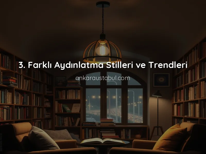 Dekoratif Tavan Aydınlatması: İpuçları ve Öneriler