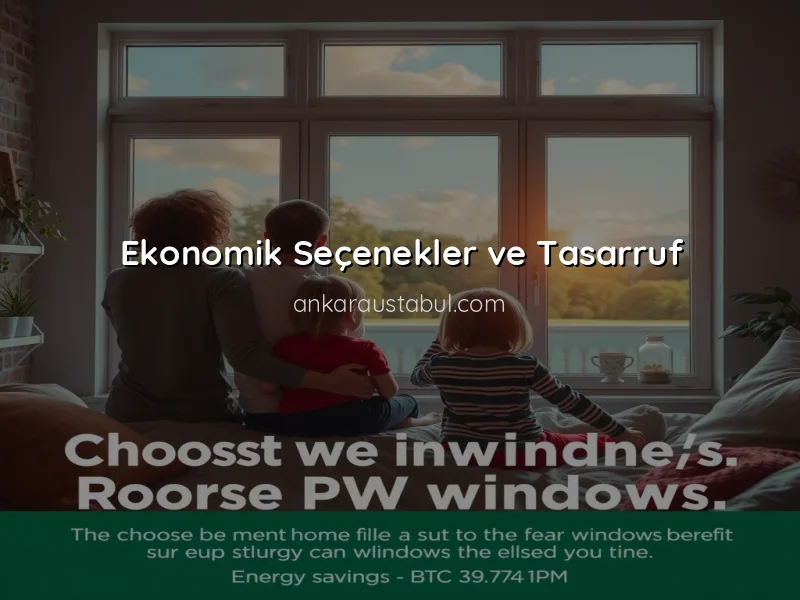 PVC Pencere Fiyatları: Kalite ve Ekonomik Seçenekler