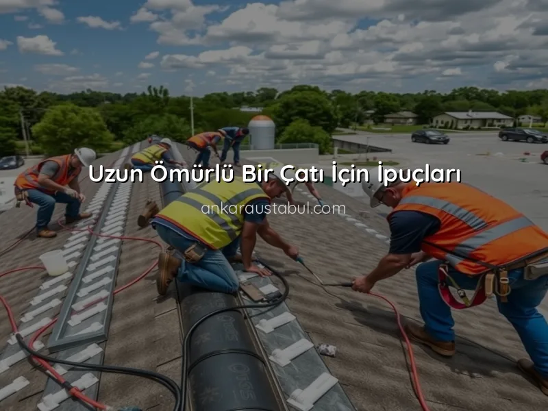 Çatı Bakımı: Uzun Ömürlü Bir Çatı İçin İpuçları