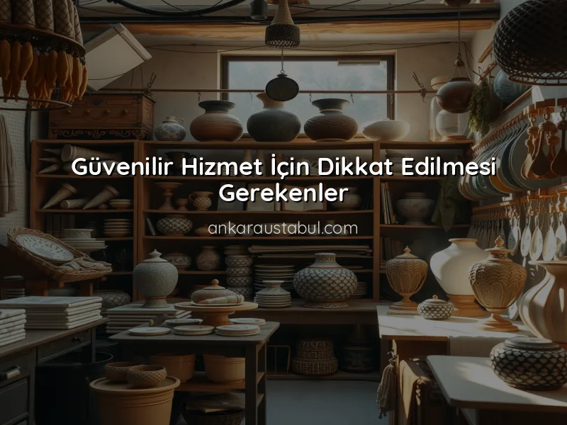 Ankara'da Usta Bulmanın Yolları