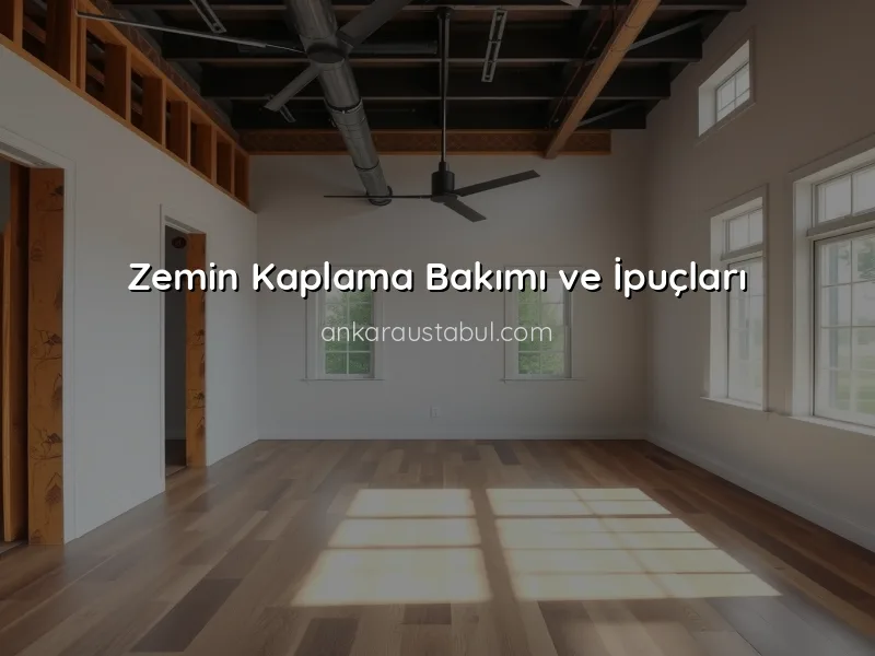 Zemin Kaplama Uygulama Teknikleri: Adım Adım Rehber