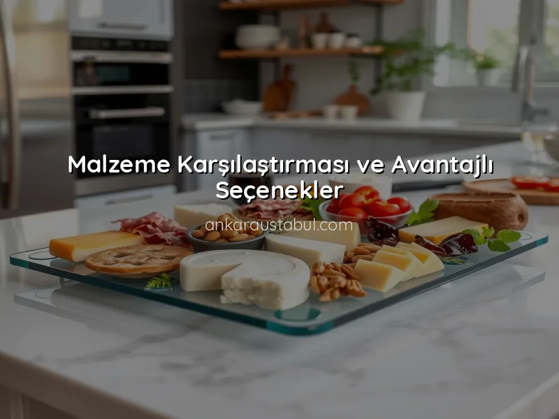 Doğrama Malzemeleri: Hangi Seçenek Daha Avantajlı?