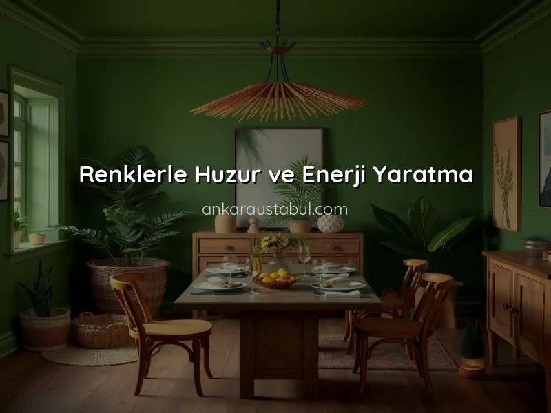 Renk Psikolojisi: Evde Hangi Renkler Hangi Duyguları Uyandırır?