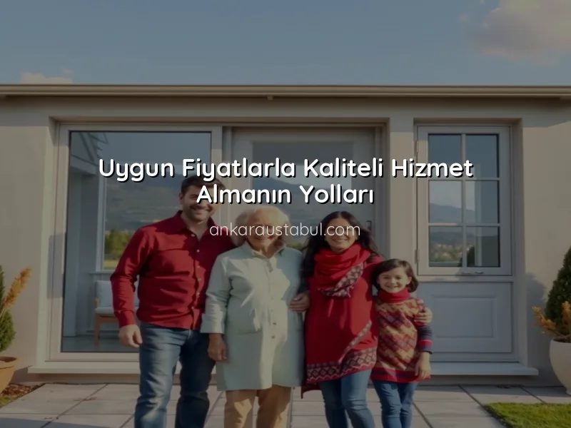 Ankara İçin En İyi Kapı ve Pencere Ustaları